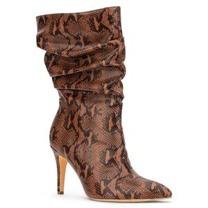 Fashion to Figure Fiona Women's Heeled Mid Calf Boots